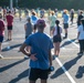 One time at band camp: Airman volunteers with local marching band