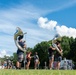 One time at band camp: Airman volunteers with local marching band