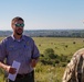 Ryan Williams introduces the Kanopolis reservior project to Col. Rayfield