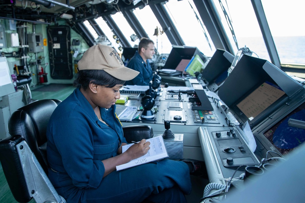 USS Sioux City Transits the Mediterranean Sea