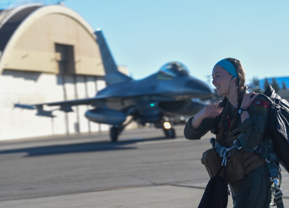 Wild Weasels on the flight line at RED FLAG-Alaska 22-3