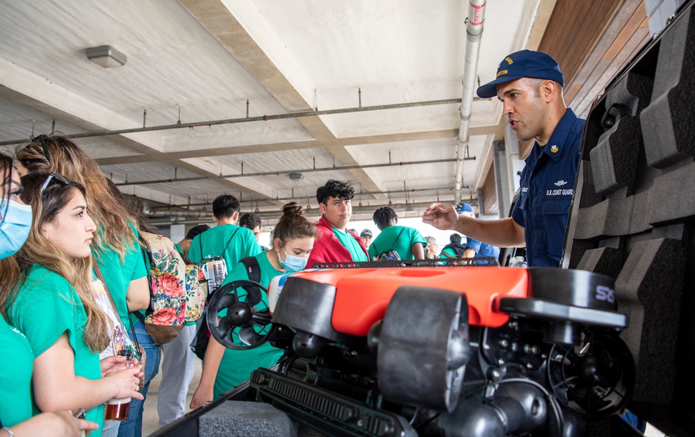 Coast Guard provides demonstrations, highlights career paths at youth expo in La Porte, Texas