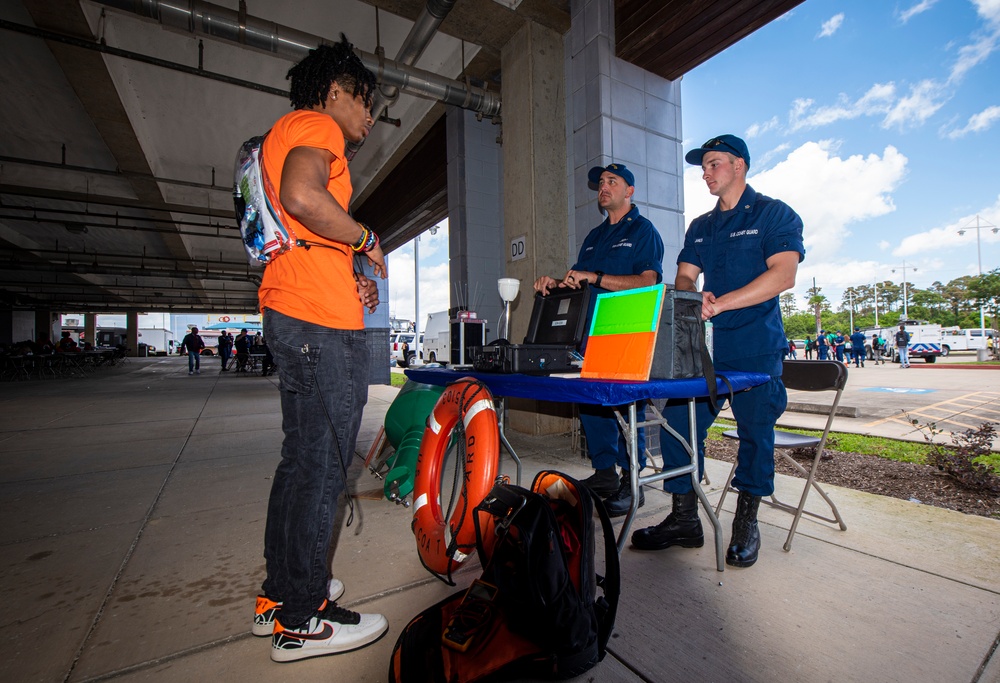 Coast Guard provides demonstrations, highlights career paths at youth expo in La Porte, Texas