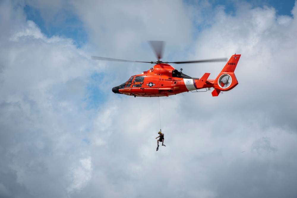 Coast Guard provides demonstrations, highlights career paths at youth expo in La Porte, Texas