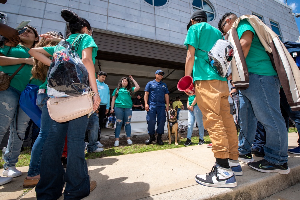 Coast Guard provides demonstrations, highlights career paths at youth expo in La Porte, Texas