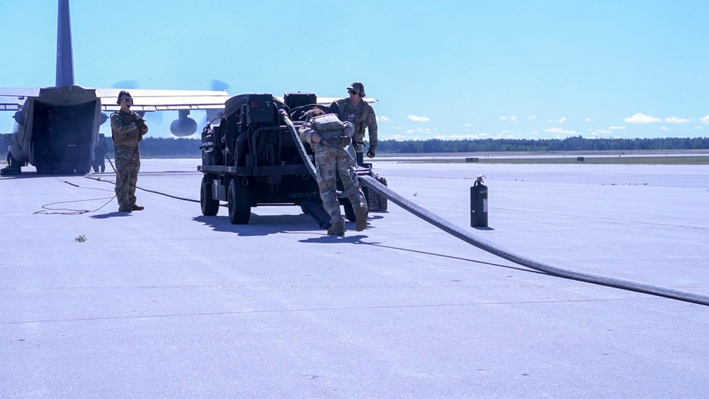 Hurlburt Field C-130 ACE Ops at Alpena CRTC