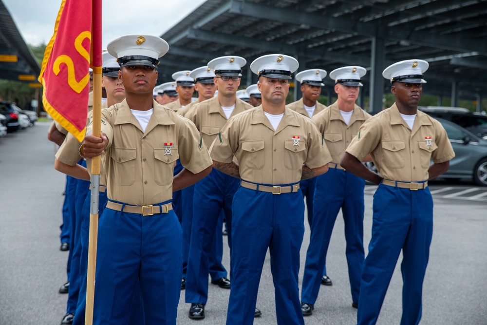 Douglasville native graduates as platoon honor graduate from Marine Corps Recruit Depot Parris Island