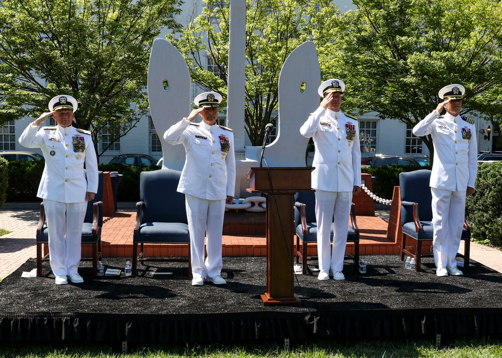 NAVFAC Holds Change of Command Ceremony