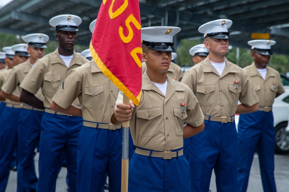 Gonzales native graduates as platoon honor graduate from Marine Corps Recruit Depot Parris Island