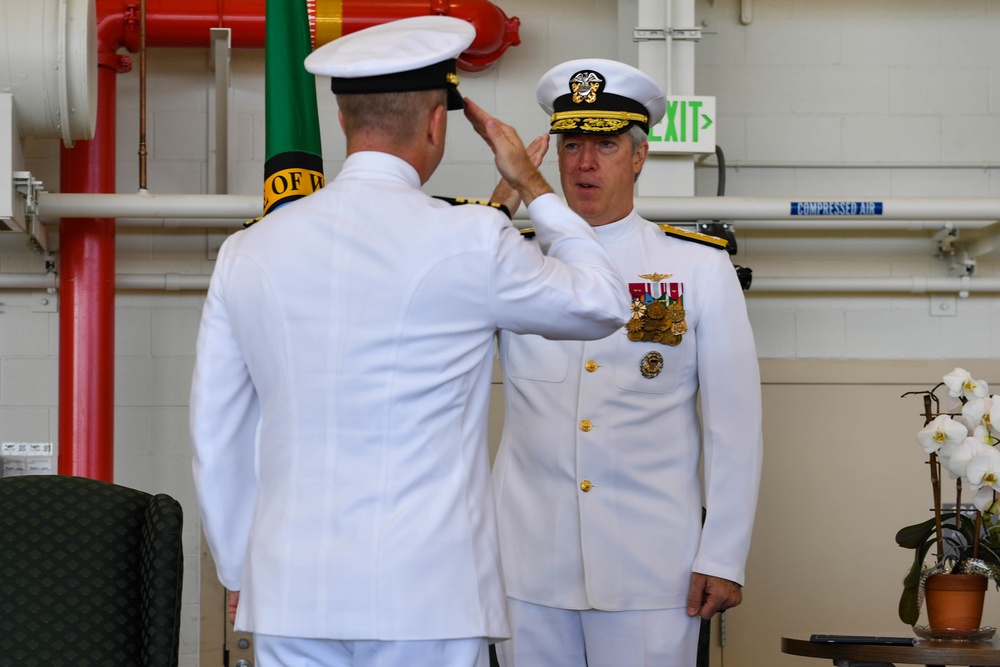 Electronic Attack Wing Pacific Holds Change of Command at NAS Whidbey Island