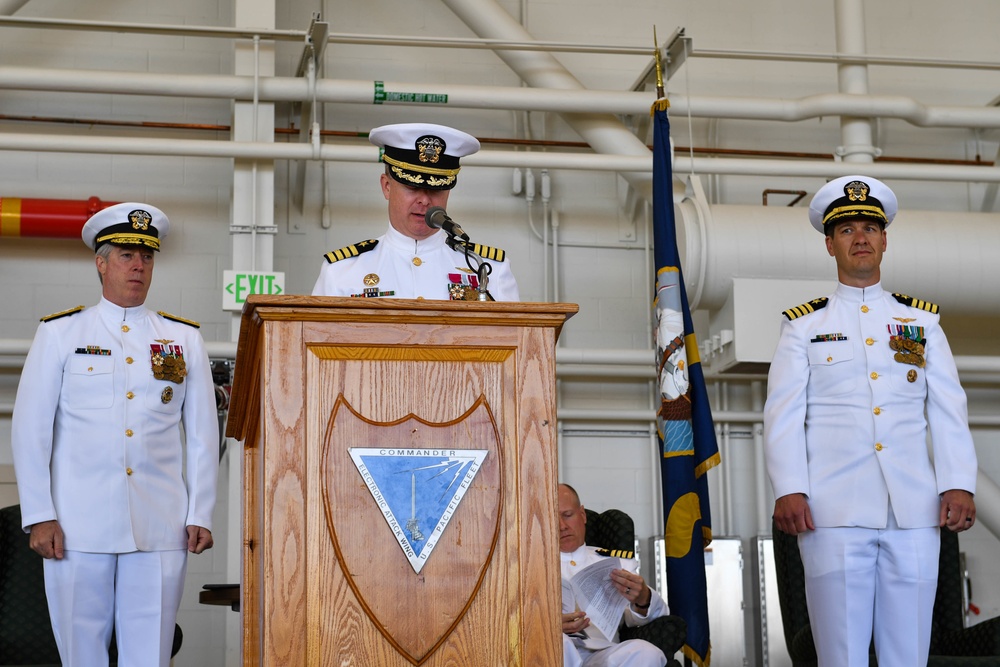 Electronic Attack Wing Pacific Holds Change of Command at NAS Whidbey Island