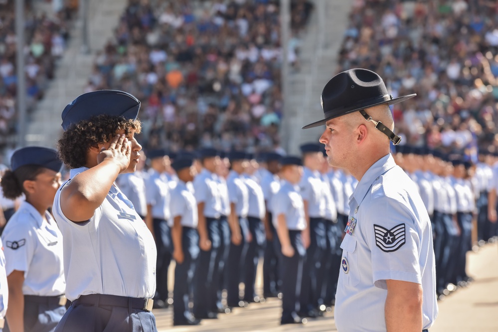 433rd Training Squadron Basic Military Training Graduation