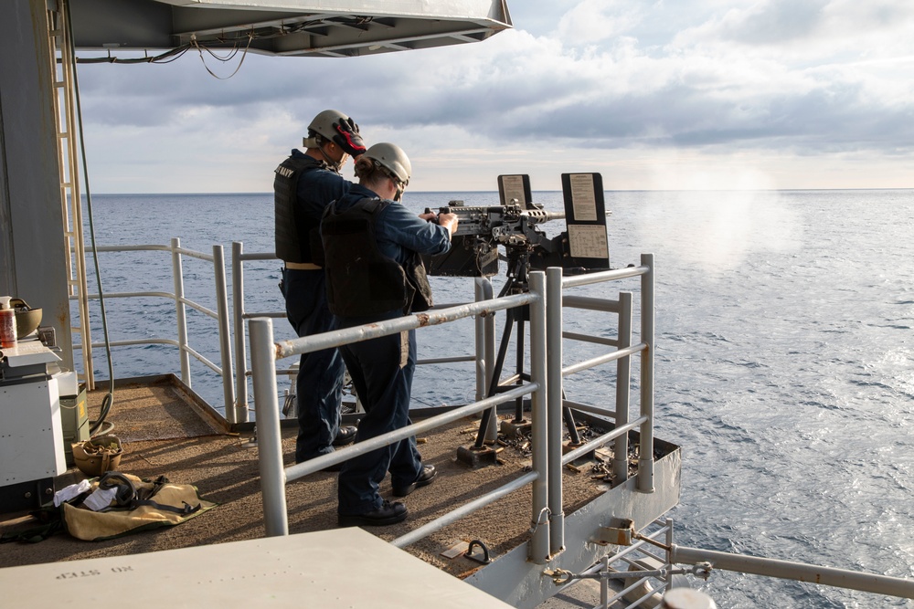 USS George H.W. Bush (CVN 77) Live-Fire Exercise