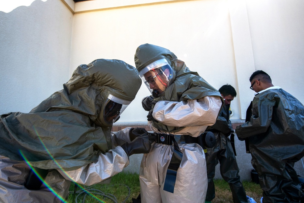 559th MDS conducts DECON training