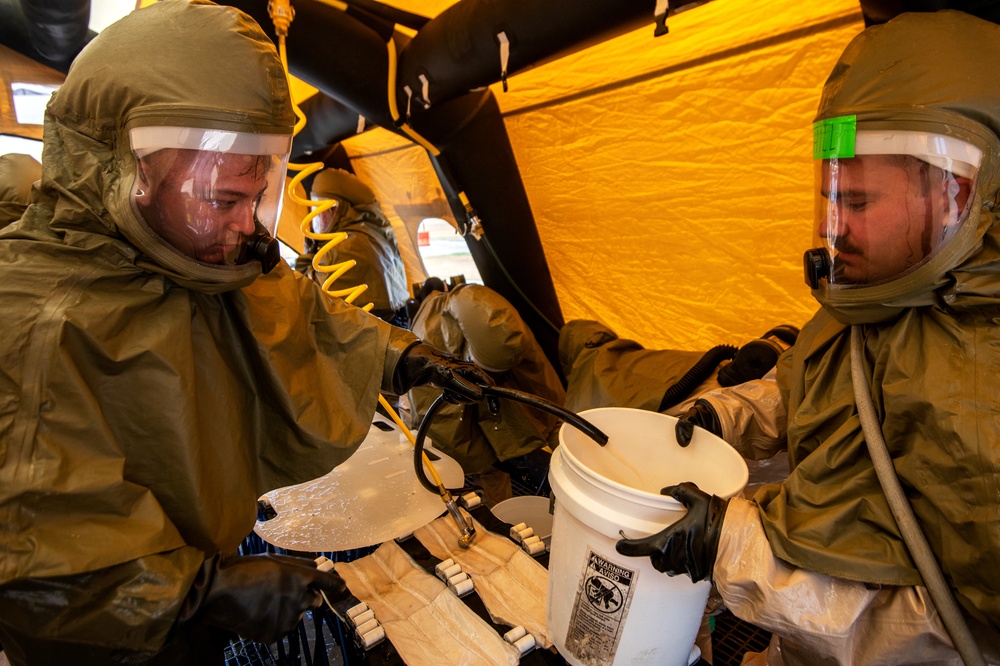 559th MDS conducts DECON training