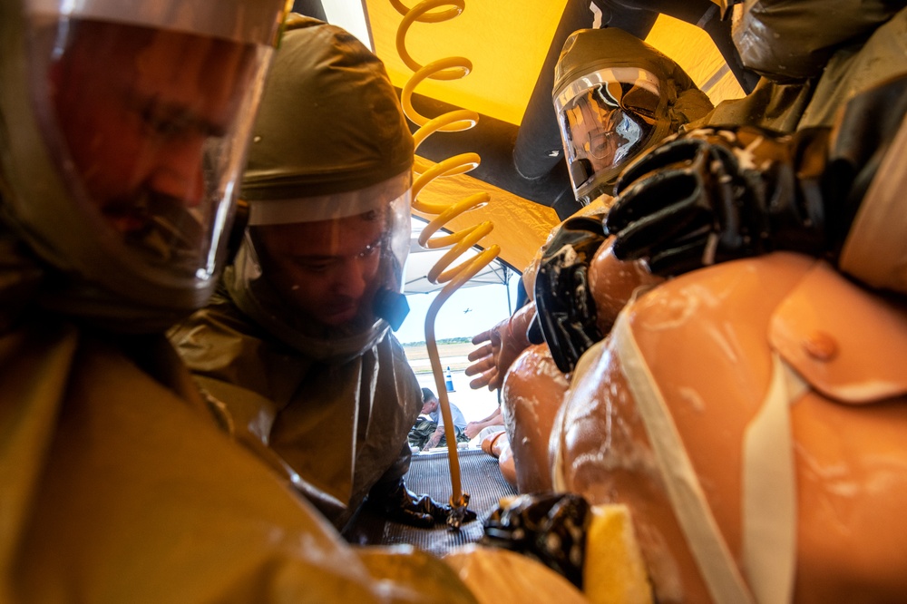 559th MDS conducts DECON training