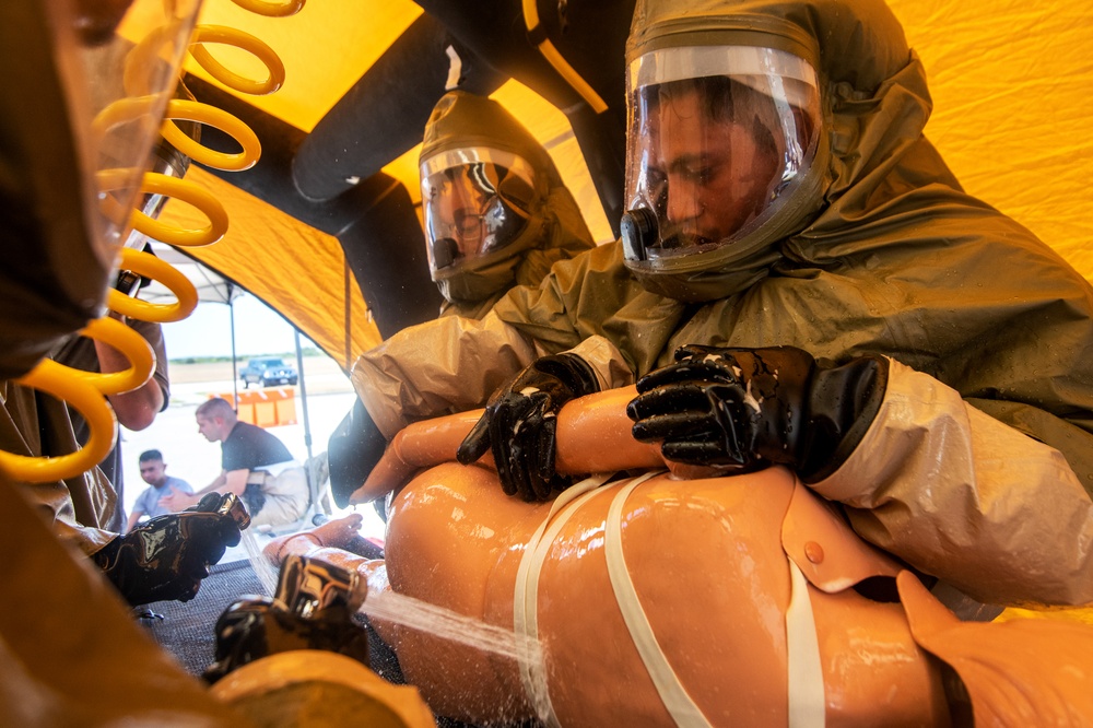 559th MDS conducts DECON training