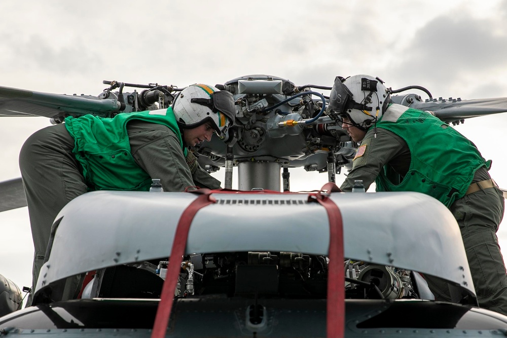 USS Delbert D. Black Conducts Daily Operations