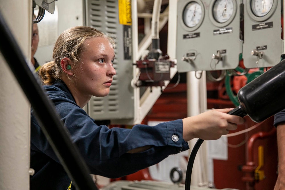 USS Delbert D. Black Conducts Daily Operations