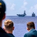 USS Chancellorsville Observes a Replenishment-at-sea