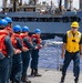 USS Chancellorsville Conducts a Replenishment-at-sea