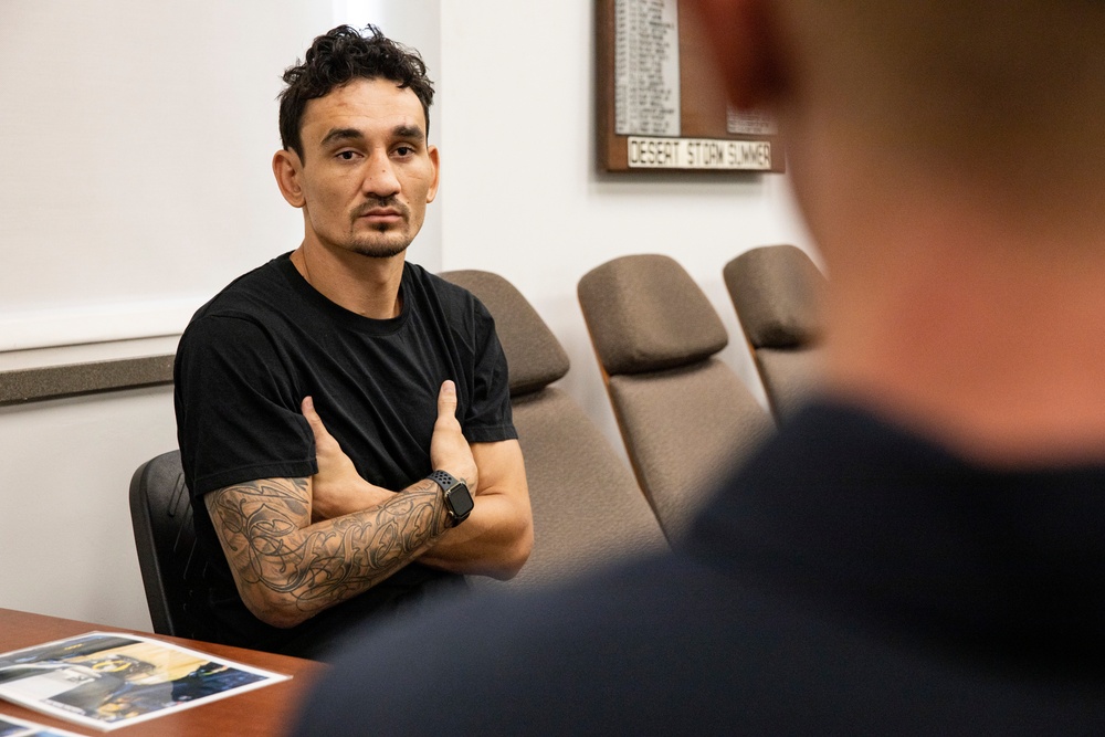 Blue Angels' VIP Rider: Max Holloway