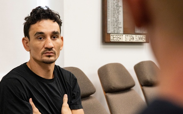 Blue Angels' VIP Rider: Max Holloway