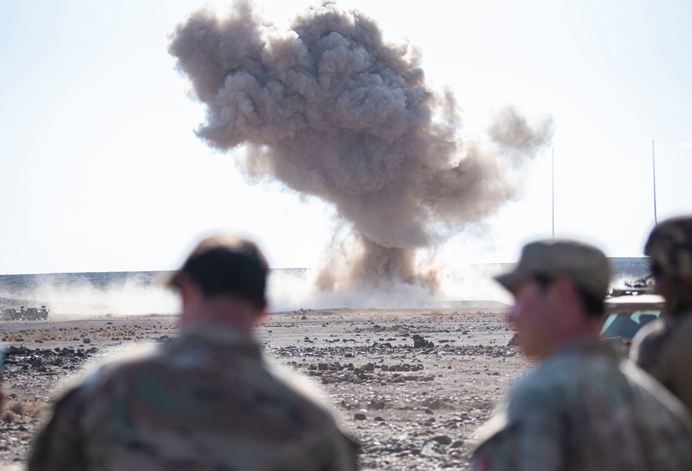 French and U.S. forces partner to conduct an artillery fire support and familiarization exercise.