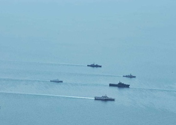 USS Charleston and USS Green Bay participate in Garuda Shield 2022