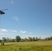 Soldiers rappel from UH-60 Black Hawk During Air Assault