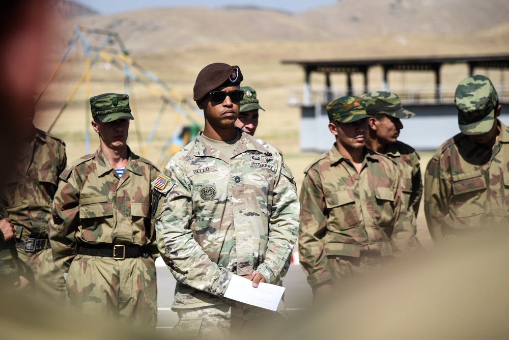 U.S., Tajik troops hone skills together as part of Regional Cooperation 22