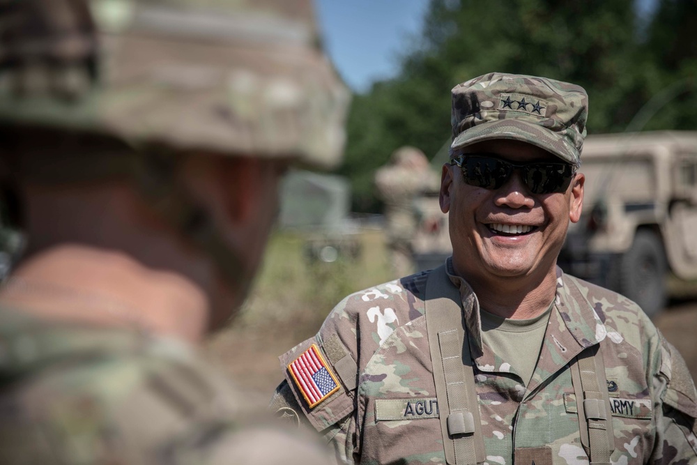 Lt. Gen. Aguto visits 77th STB