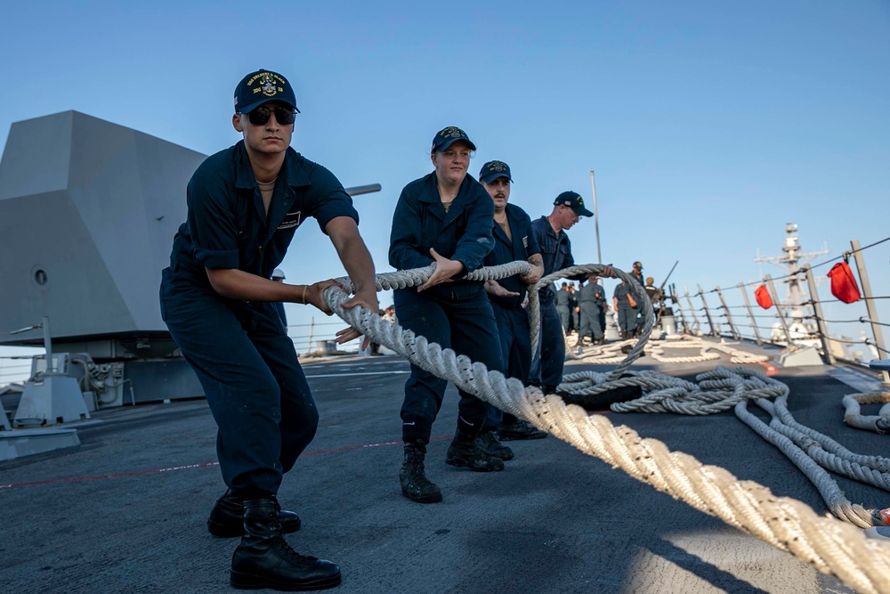 USS Delbert D. Black Begins Deployment