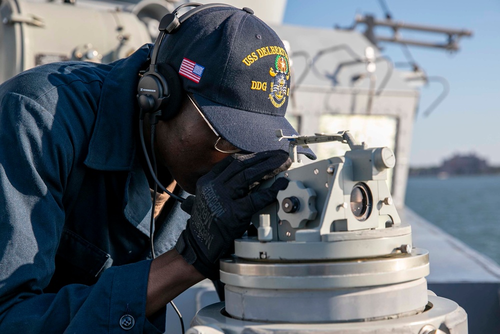 USS Delbert D. Black Begins Deployment