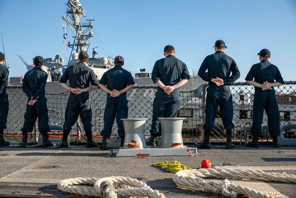 USS Delbert D. Black Begins Deployment