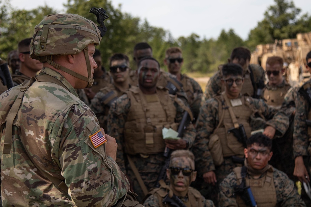 Marines and Army National Guard join forces at Northern Strike