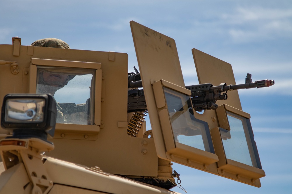 Marine MATV in action at Northern Strike