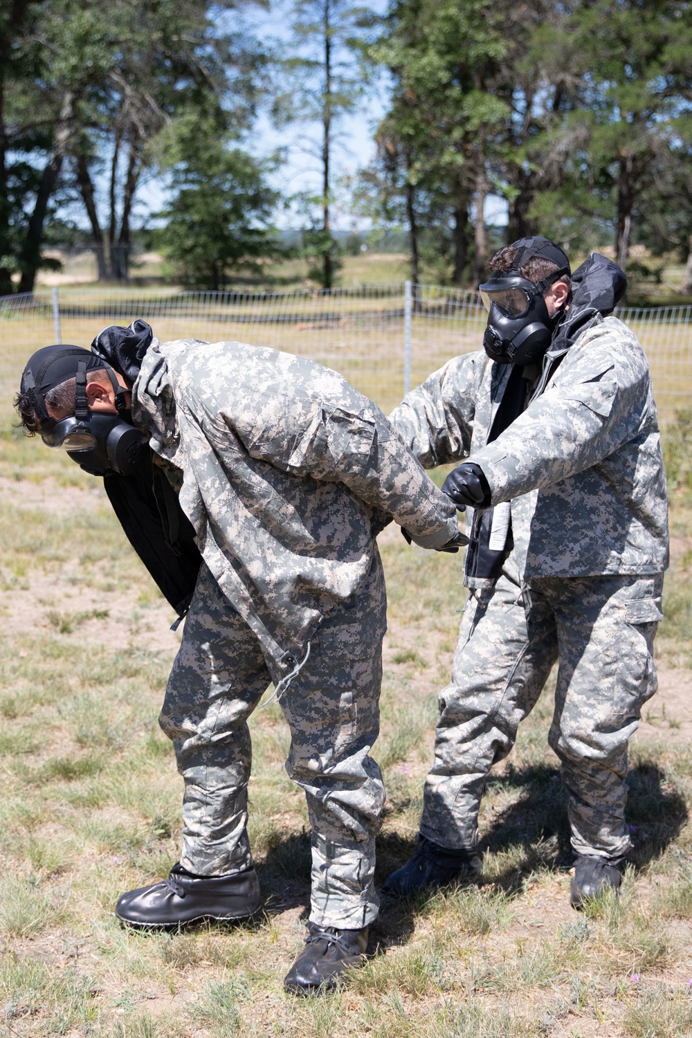 Gas chamber instills confidence in training equipment