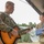 Spc. Isaiah Pleiman Leads in Song During Religious Service at Northern Strike 22-2 Spc. Isaiah Pleiman Leads in Song During Religious Service at Northern Strike 22-2