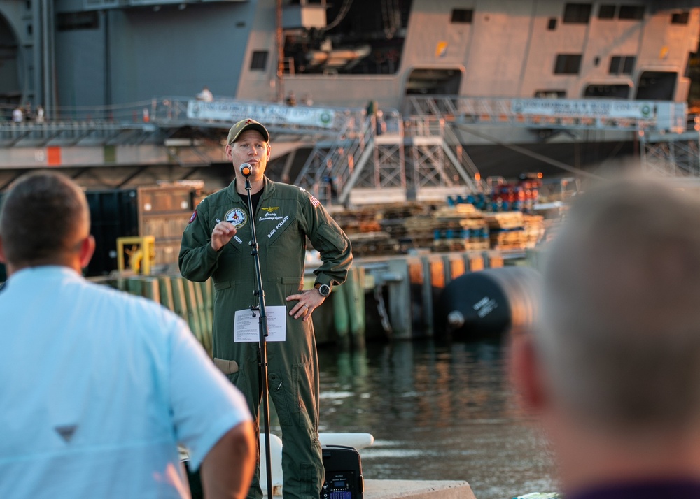 USS George H.W. Bush (CVN 77) Prayer Circle