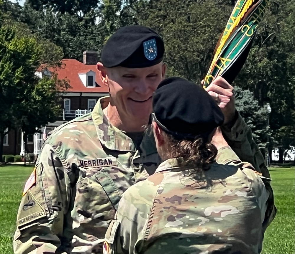 Passing of the 84th Training Command colors