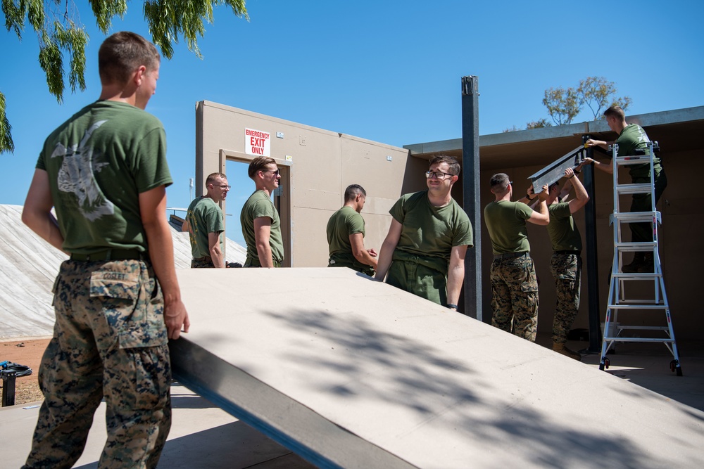 U.S. Marines Construct T-SAPF in Australia