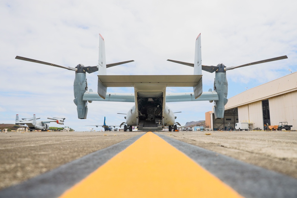 2022 Kaneohe Bay Air Show: JTF Wall of Fire