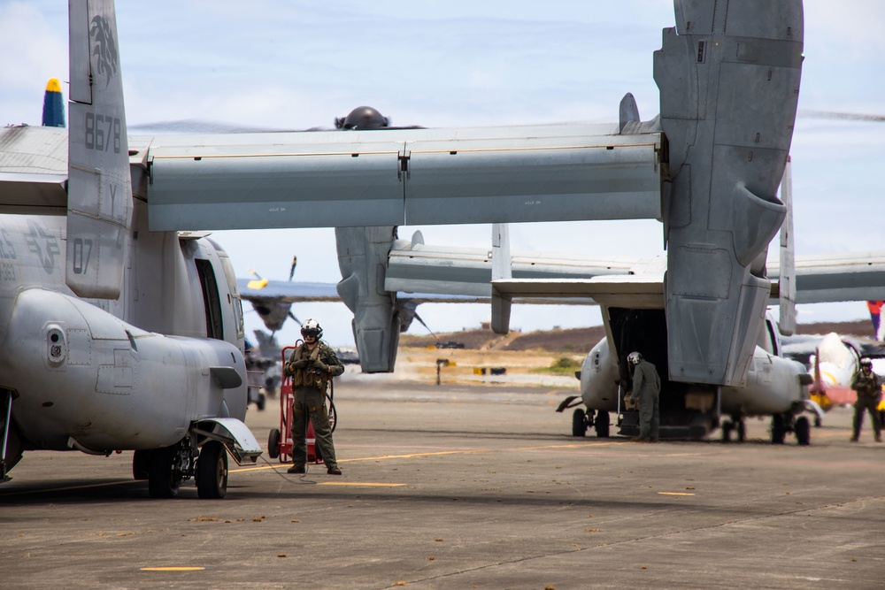 2022 Kaneohe Bay Air Show: JTF Wall of Fire