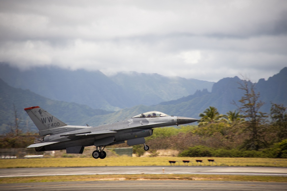 2022 Kaneohe Bay Air Show: JTF Wall of Fire