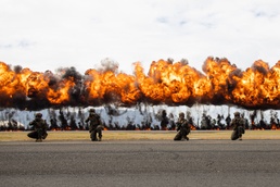 2022 Kaneohe Bay Air Show: JTF Wall of Fire