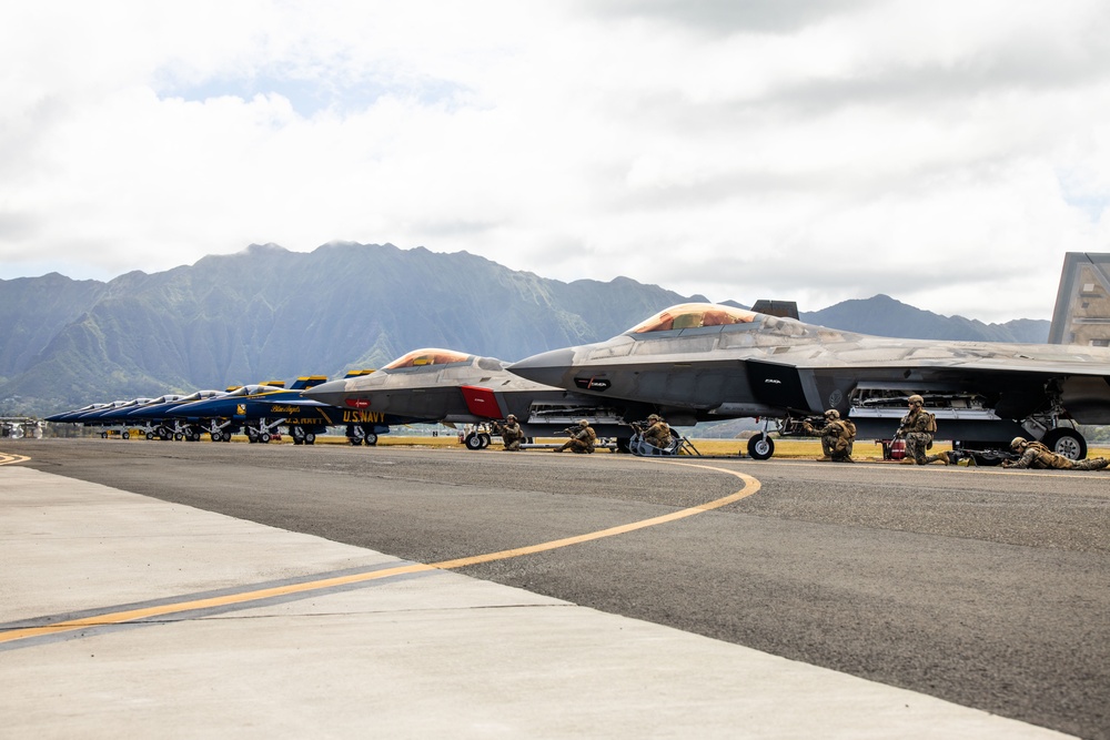 DVIDS Images 2022 Kaneohe Bay Air Show JTF Wall of Fire [Image 26