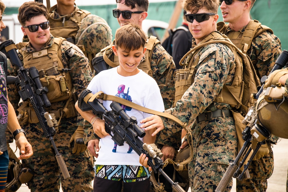 2022 Kaneohe Bay Air Show: JTF Wall of Fire