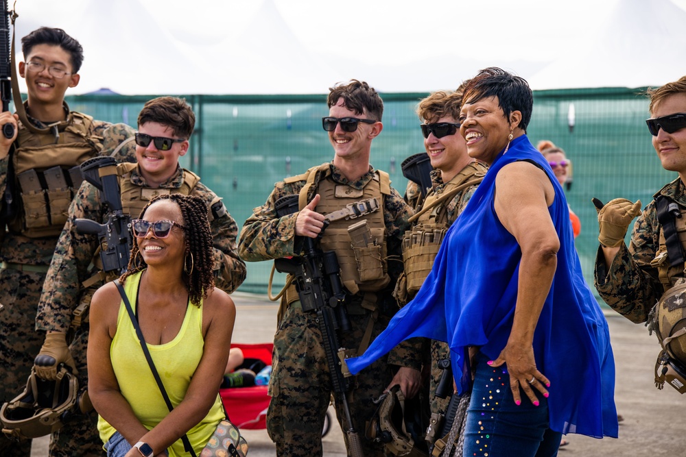 2022 Kaneohe Bay Air Show: JTF Wall of Fire