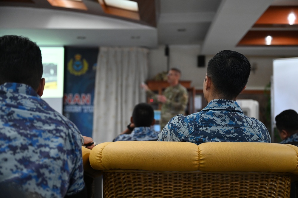 U.S. and Malaysian servicemembers hone base defense tactics